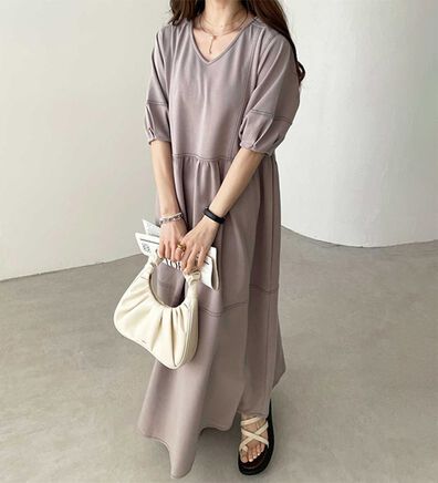 GeeRA（ジーラ）の「前後２ＷＡＹランタンスリーブワンピース（その他ワンピース）」