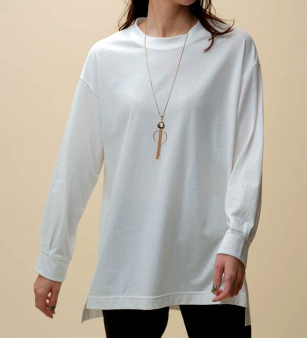 BELLUNA（ベルーナ）の「あぜ素材サイドリボン使いベストアンサンブル（アンサンブル）」｜詳細画像