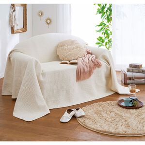 「イブル　綿１００％マルチカバー（お気に入り登録アイテムpromotion）」｜アイボリー