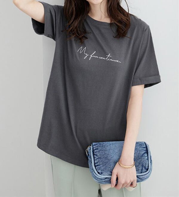 BELLUNA（ベルーナ）の「ヒンヤリ！着映えプリントプルオーバー（カットソー）」｜詳細画像