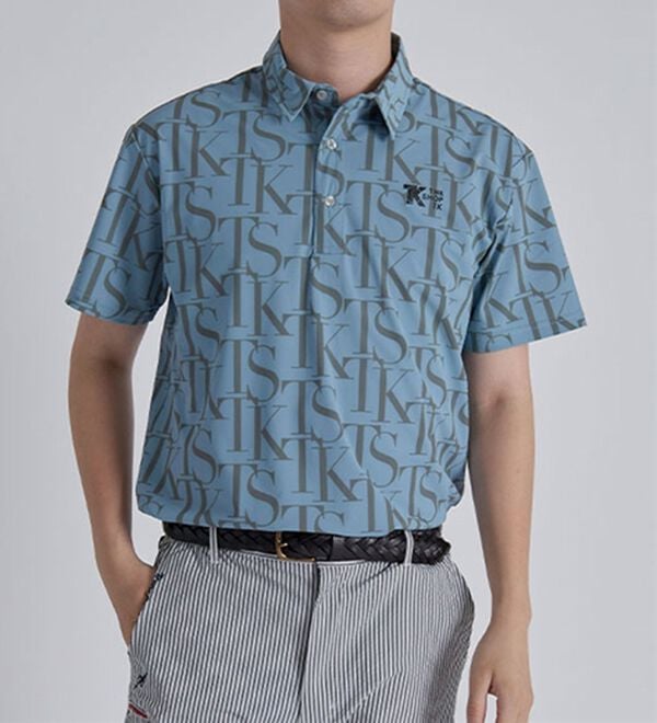 「＜ザ　ショップ　ティーケー＞接触冷感デザインポロシャツ（メンズポロシャツ）」｜詳細画像