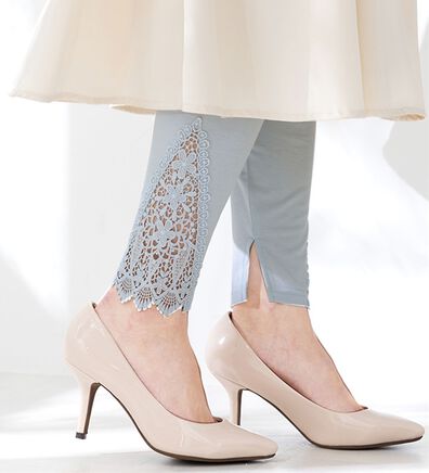 LAVIENNE（ラヴィエンヌ）の「【３色組】おしゃレギンス（靴下・ストッキング）」