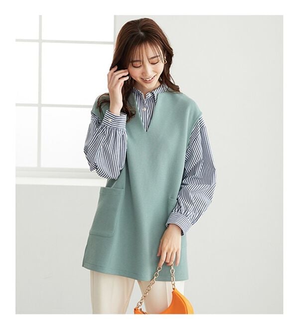 BELLUNA（ベルーナ）の「ポケット付ベストアンサンブル（アンサンブル）」｜詳細画像