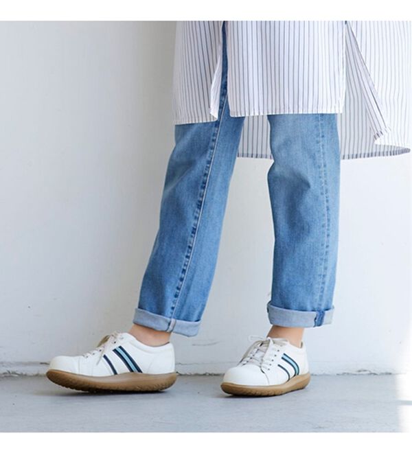 BELLUNA（ベルーナ）の「５Ｅサイドラインオブリークスニーカー（スニーカー）」｜詳細画像