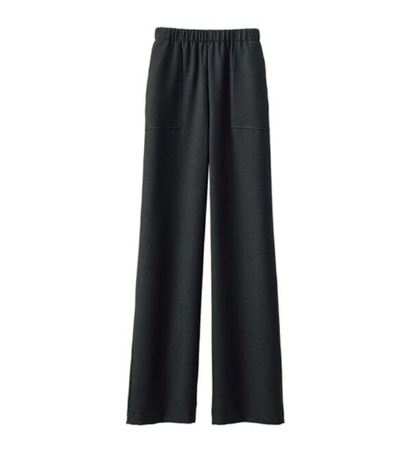 BELLUNA（ベルーナ）の「日本製静電防止ベーカーパンツ（ワイドパンツ・ガウチョ）」｜詳細画像