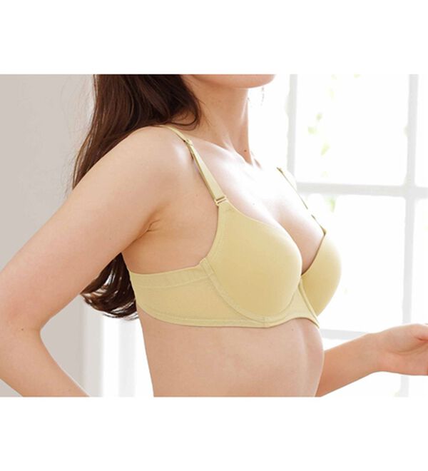 LAVIENNE（ラヴィエンヌ）の「アウターに響きにくい！風がす～っと通る涼やかブラ（ブラジャー）」｜ハニーベージュ