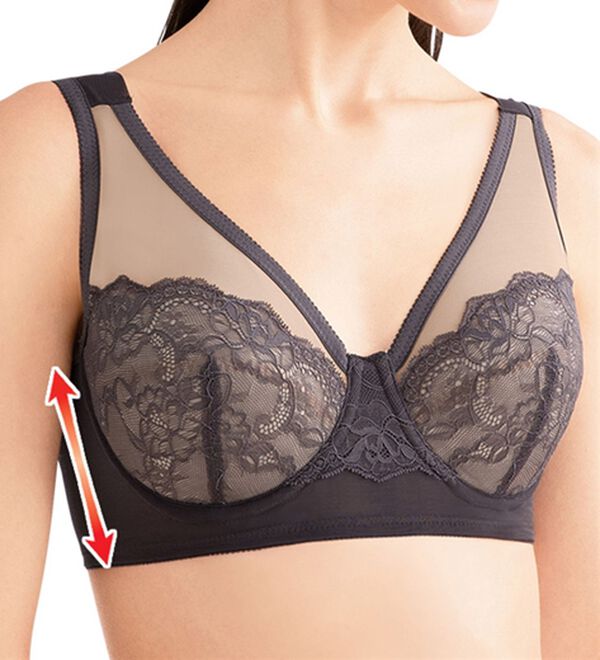 LAVIENNE（ラヴィエンヌ）の「【３色組】細見えが叶うフルカップブラ（ブラジャー）」｜詳細画像