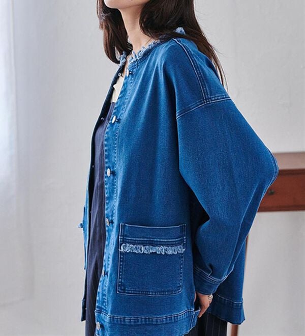 RANAN（ラナン）の「デニムジャケット（ブルゾン）」｜詳細画像