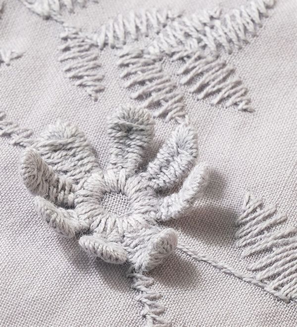 ルフラン（ルフラン）の「【２色組】２デザインのたっぷり刺しゅうブラウス（ブラウス）」｜詳細画像