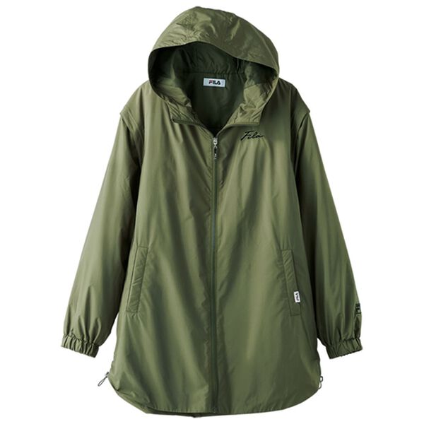 BELLUNA（ベルーナ）の「＜ＦＩＬＡ＞ベストにもなる２ＷＡＹ中わたジャケット（ハーフコート）」｜詳細画像