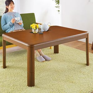 「高さが３段階調節できるリビングこたつ・専用布団（こたつテーブル）」｜詳細画像