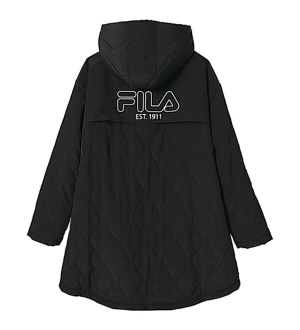 RANAN（ラナン）の「＜ＦＩＬＡ＞裏ボアフリースキルトコート（ハーフコート）」｜詳細画像