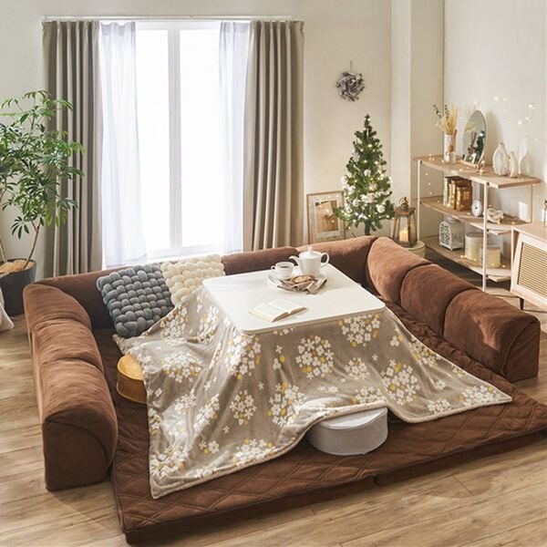 iellio（イエリオ）の「１００％遮光＆防音＆断熱保温ＵＶ見えにくいレース付カーテンセット＜４枚組・遮光１級・無地・洗える・形状記憶加工・新生活＞（ドレープカーテン）」｜詳細画像