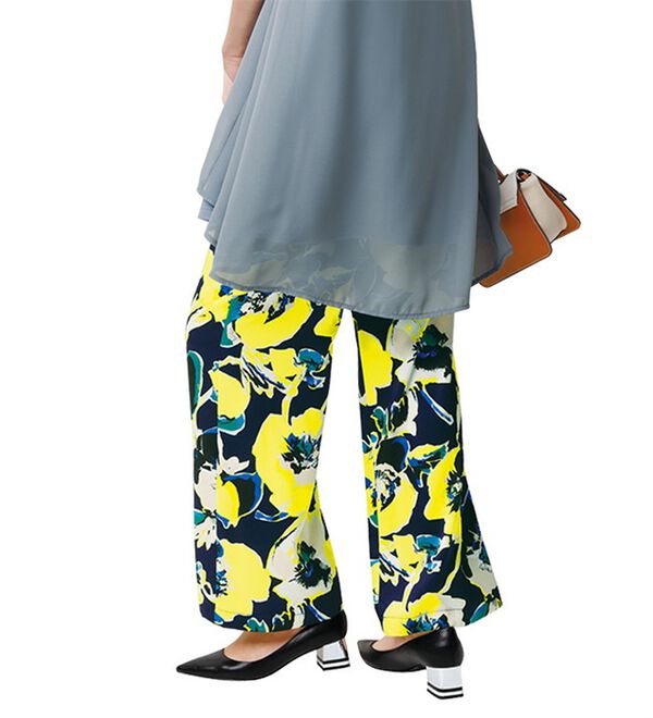 花柄プリントパンツ - ベルーナ【公式】