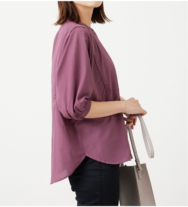 BELLUNA（ベルーナ）の「袖切替ドルマンデザインブラウス（ブラウス）」｜詳細画像