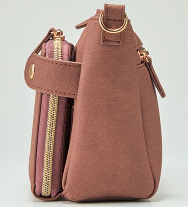 BELLUNA（ベルーナ）の「多収納が嬉しい！お財布機能付ショルダー（ショルダーバッグ）」｜詳細画像