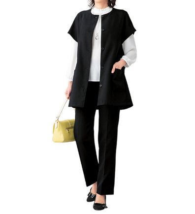 ルフラン（ルフラン）の「ふわふわ裏起毛お出かけスーツ（セットアップ）」