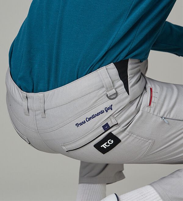 「＜トランスコンチネンツゴルフ＞新すっきり設計ゴルフパンツ（メンズフルレングスパンツ）」｜詳細画像