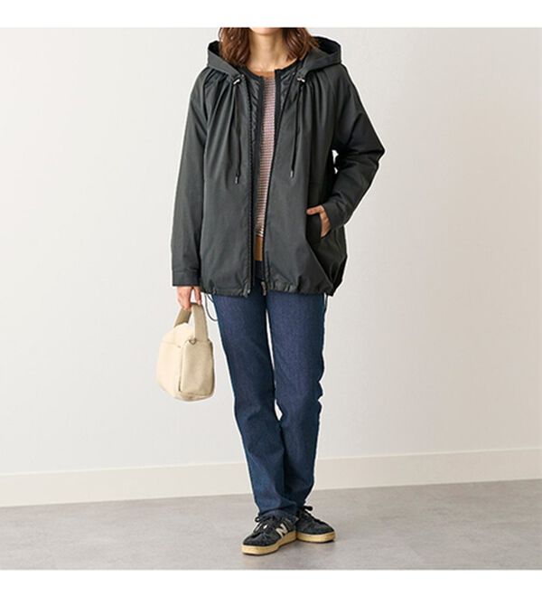 BELLUNA（ベルーナ）の「春まで毎日だって着たい！蓄熱中わたジャケット付アンサンブル（ハーフコート）」｜詳細画像