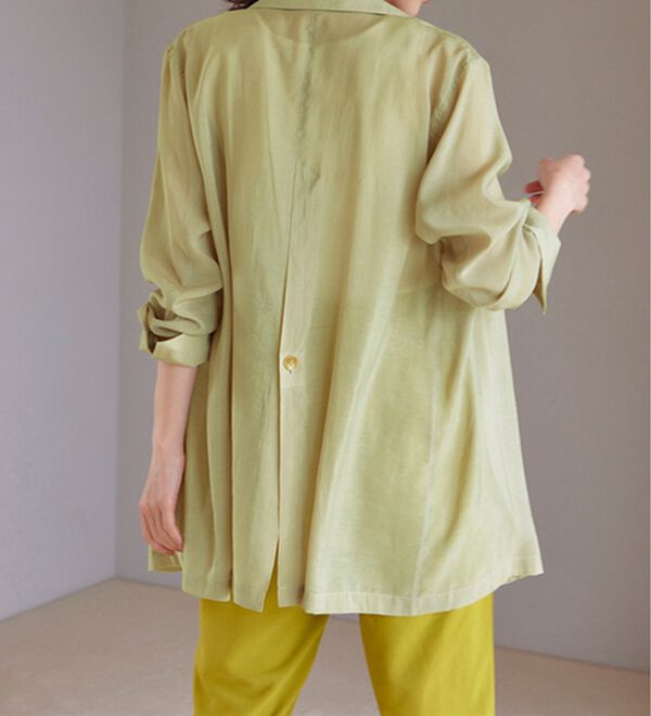 RANAN（ラナン）の「シアーライトジャケット（シャツ）」｜詳細画像