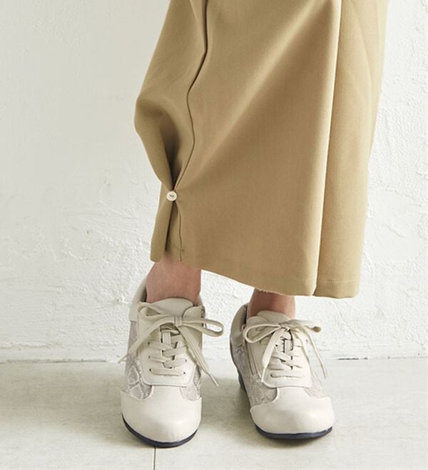 ルフラン（ルフラン）の「＜ラシーナコンフォート＞ほっそり見え４Ｅエレガントシューズ（スニーカー）」｜詳細画像