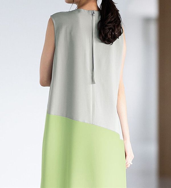 RANAN（ラナン）の「バイカラーワンピース（その他ワンピース）」｜詳細画像