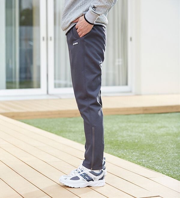 「【３本組】＜ケー・スイス＞便利仕様！吸汗速乾ジャージパンツ（メンズフルレングスパンツ）」｜詳細画像