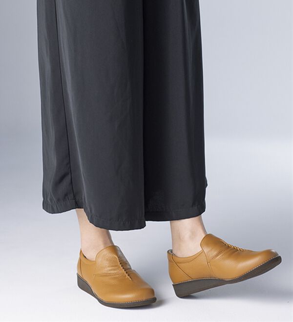 ルフラン（ルフラン）の「メディフィット５Ｅギャザーウォーキング（フラットシューズ）」｜詳細画像