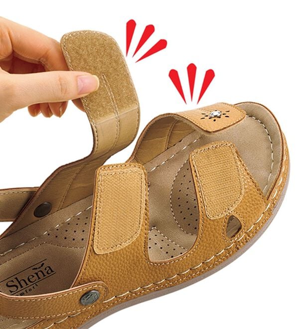 ルフラン（ルフラン）の「幅が調節できる２ＷＡＹベルトサンダル＜ラシーナコンフォート＞（サンダル・ミュール）」｜詳細画像