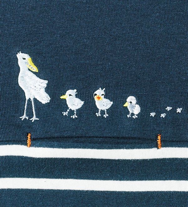 ルフラン（ルフラン）の「綿１００％刺しゅうＴシャツ（Tシャツ）」｜詳細画像