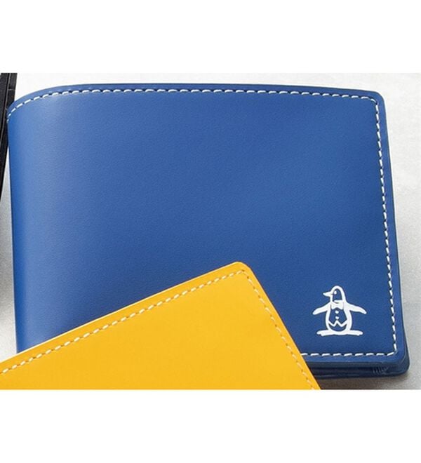 マンシングウェア＞牛革ベラ付二つ折り財布 - ベルーナ【公式】