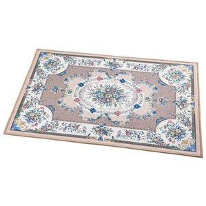 「洗える！はっ水柄が綺麗な玄関マット（玄関マット）」｜ブーケピンク