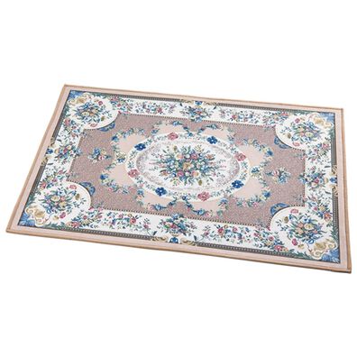 「洗える！はっ水柄が綺麗な玄関マット（玄関マット）」