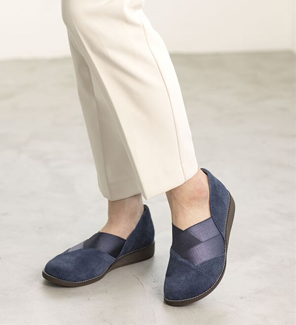 ルフラン（ルフラン）の「＜メディフィット＞５Ｅストレッチスリッポン（スリッポン）」｜詳細画像