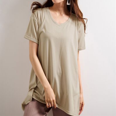 RANAN（ラナン）の「ひんやり！レディゆるシルエットＴシャツ（カットソー）」