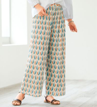 ルフラン（ルフラン）の「ラク美プリーツパンツ（フルレングスパンツ）」