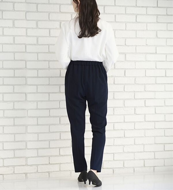 RANAN（ラナン）の「＜２点セット＞ラウンドヘムジャケットセットアップ（パンツスーツ）」｜詳細画像