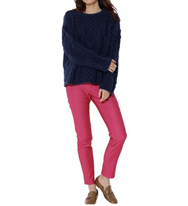 RANAN（ラナン）の「＋１０度素材！蓄熱保温裏起毛ストレッチスリムパンツ（フルレングスパンツ）」｜詳細画像