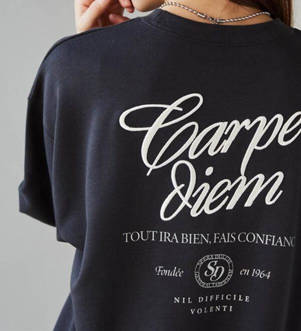 RANAN（ラナン）の「バックロゴ刺しゅうスウェット（トレーナー・スウェット）」｜詳細画像