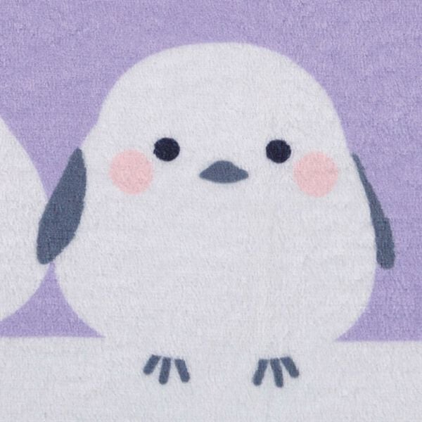 「シマエナガ柄ロングキッチンマット（キッチンマット）」｜詳細画像