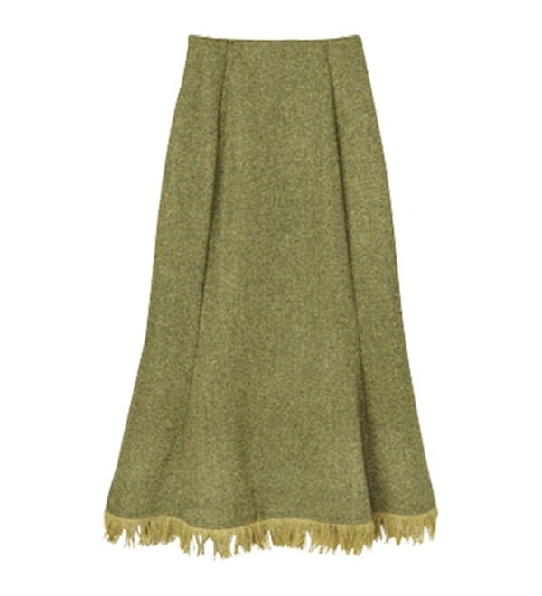 RANAN（ラナン）の「フリンジツイードマーメイドスカート（ロングスカート）」｜詳細画像