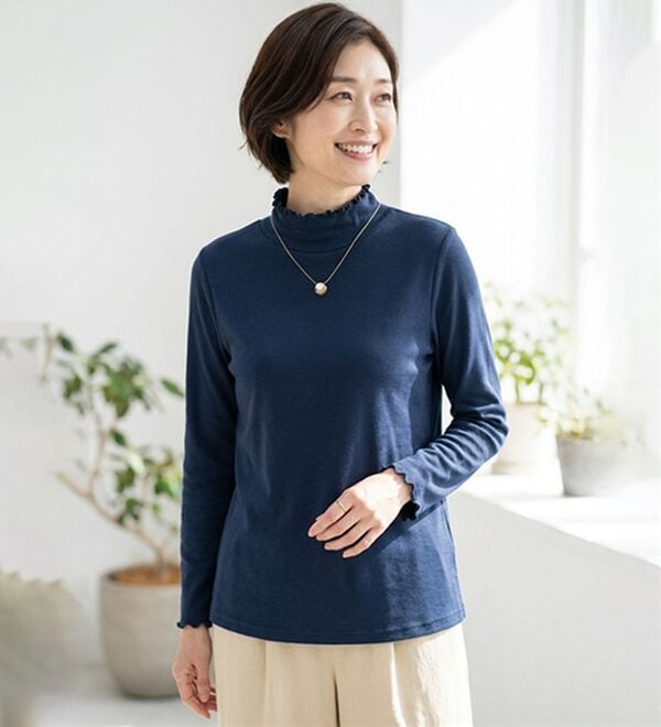 ルフラン（ルフラン）の「【ｋｉｒａｍｅｋ】着るだけＵＶコットンガーゼ（カットソー）」｜詳細画像