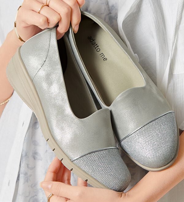 ルフラン（ルフラン）の「ラメが煌めくオペラスニーカー（スニーカー）」｜詳細画像