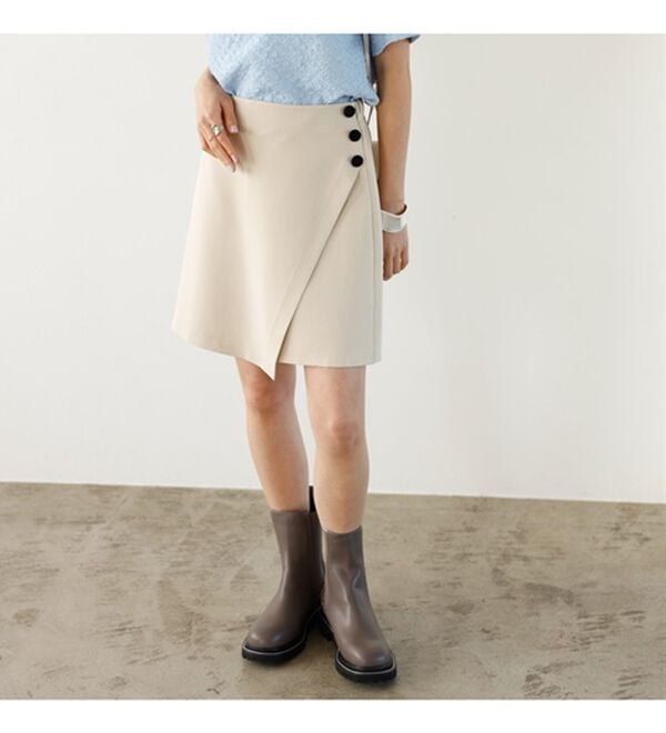 GeeRA（ジーラ）の「ラップスカート風ショートパンツ（その他パンツ）」｜詳細画像