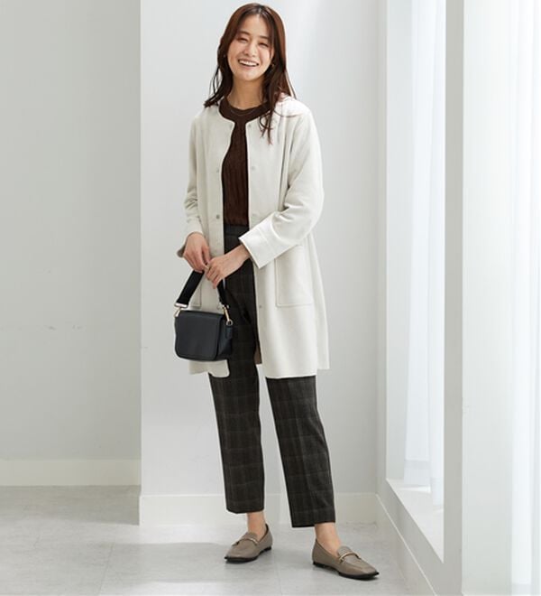 BELLUNA（ベルーナ）の「フェイクスエード切替デザインジャケット（その他ジャケット）」｜詳細画像