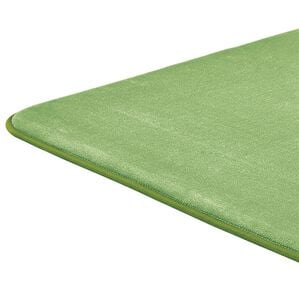 「洗えるはっ水フランネルラグ＜ホットカーペット対応・撥水・洗濯可能＞（カーペット）」｜グリーン