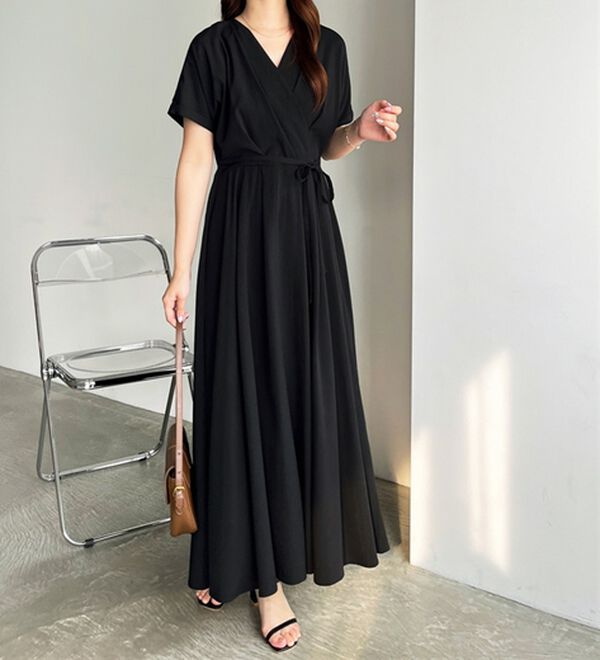 GeeRA（ジーラ）の「カシュクールフレアーワンピース（その他ワンピース）」｜詳細画像