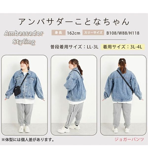 A HAPPY MARILYN（アハッピーマリリン）の「【Ｌ～６Ｌ／選べるデザイン】ラインで着やせる！楽ちん美脚ラインパンツ（フルレングスパンツ）」｜詳細画像