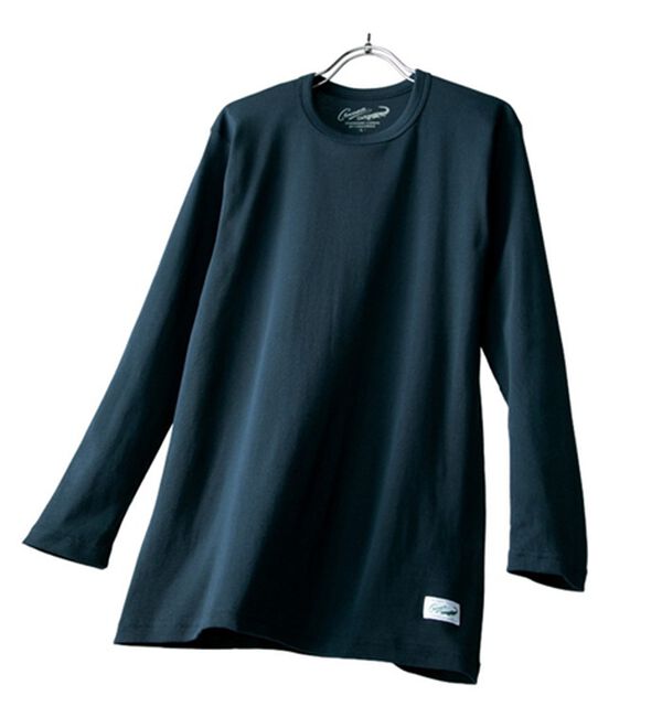 「【３枚組】＜クロコダイル＞脇に縫い目のない筒編綿１００％インナー（メンズ肌着・インナーウェア）」｜詳細画像