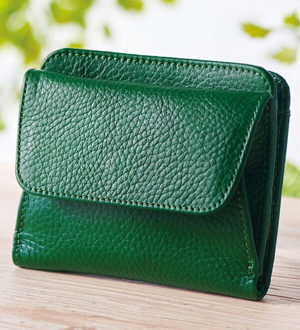 牛革コンパクト財布 - ベルーナ【公式】 